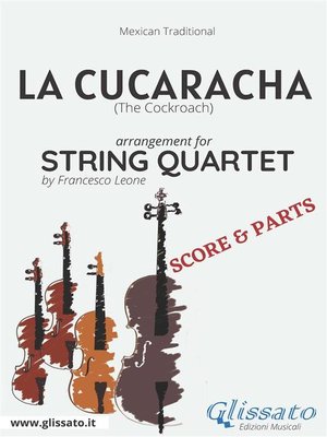 cover image of La Cucaracha--String Quartet score & parts